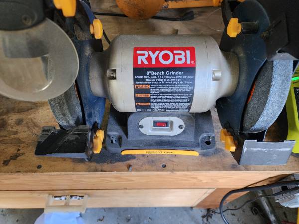 Ryobi 8" Bench Grinder 1