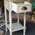Like New Gray Accent Table w/Drawer, Sturdy, Solid Wood - 29H x 15x15 1 thumbnail