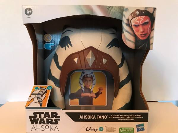 Star Wars electronic MASK for kids: Ashoka Tano. NEW! 1