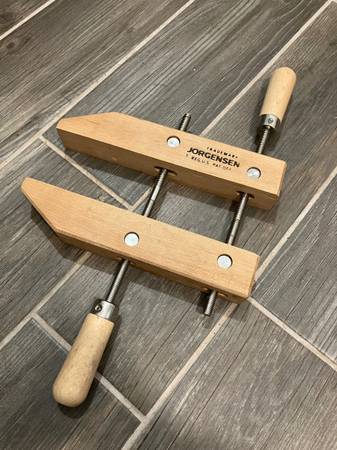 Jorgensen 10” Adjustable Handscrew Wooden Clamp 1