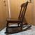 Vintage Plymouth Chair Co Wooden Rocking Chair 2 thumbnail