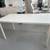 White Rectangle Dining Table 5 thumbnail