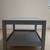 Gray Side Table / End Table with Lower Shelf – Excellent Condition 1 thumbnail