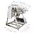 110V 100L 304Stainless Steel Drum Metal Metallurgy Dry Powder Mixer 10 thumbnail