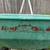 Vintage Red Devil Turquoise Classic Drop Fertilizer Spreader USA Made! 2 thumbnail