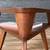 Mid-Century Modern Triangular Two-Tier Side Table w/ Bookshelf, c.1950 7 thumbnail