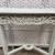 Vintage carved solid wood painted console table 5 thumbnail
