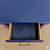 Solid Wood Blue End Table | Nightstand with Drawer & Storage 5 thumbnail