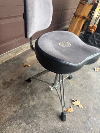 Drummers throne w backrest ROC -SOC ! Cheap 1