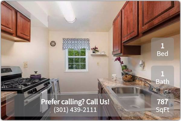 $1,399 / 1br - 787ft2 - ¡1 bd, 1 ba lista para ver ahora! ¡Visite The Villas at Langley(Spanis (Hyattsville - University of Maryland)63896393144323120
