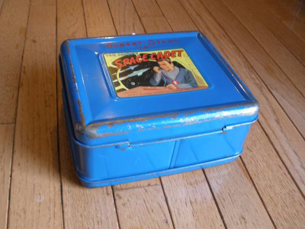 1952 TOM CORBETT SPACE CADET METAL LUNCHBOX & THERMOS