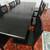 REAL OAK SHINY BLACK DINNER TABLE 1 thumbnail