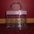 Metal/Beaded Makeup Gift Set Bag/Purse 9"x5"x7" 3 thumbnail