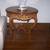 Rare 4 pc. matching antique walnut coffee & end tables 3 thumbnail