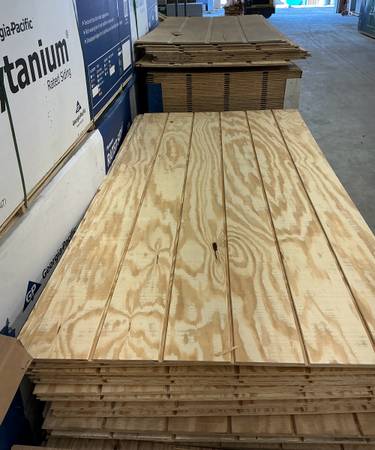 Unprimed Siding 4x8 sheets 1