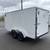 NEW 7x14 Enclosed Cargo Trailer with Rear Ramp 4 thumbnail