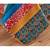 Queen Boho Stripe Light-Weight Reversible Bed Set 3-Pc EUC 3 thumbnail