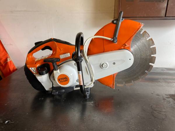 Stihl Ts420 almost new 1