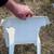 2 CHILD CHAIRS Lawn Yard Furniture Patio Children Seat White Plastic 2 thumbnail