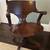 Antique Oak Swivel Office / Desk Chair 1 thumbnail