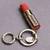 Henri Bendel New York Lipstick Key Chain Key Ring Fob Chain Crystal 2 thumbnail