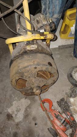 Sewer drain cleaner machine 1