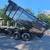 NEW DUMP TRAILER 14X8X4 HEAVY DUTY IDEAL FOR BOBCAT 8 LUGS,SCISSOR HOI 4 thumbnail