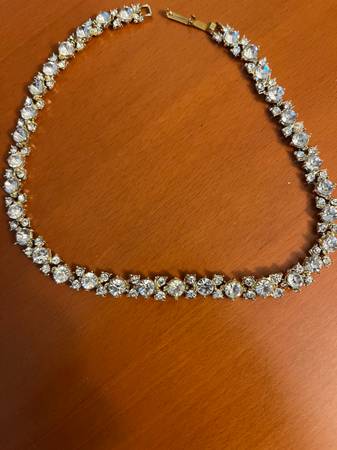 Faux Diamond Necklace 1