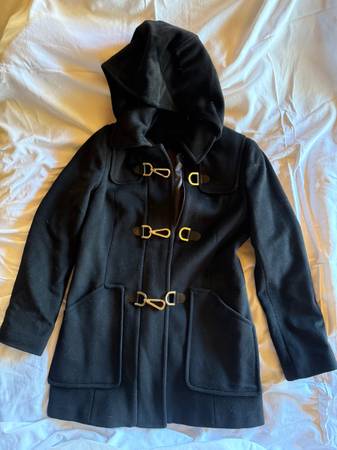 Black Calvin Klein coat, women’s, long 1