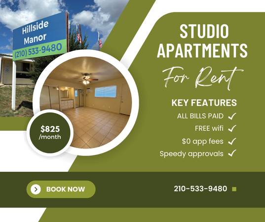 Studio IMMEDIATE MOVE IN!!!! 1