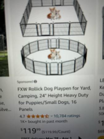 Pet playpen 1