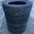 4 Hankook I-Pike Studded Tires 225/60/R17 good Tread, good Studs. 2 thumbnail