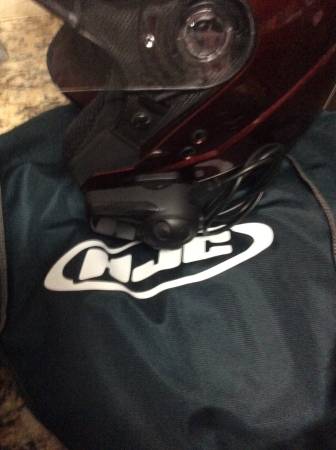 HJC helmets with sena S10 Bluetooth - $350 (Hampton)63436960733699124