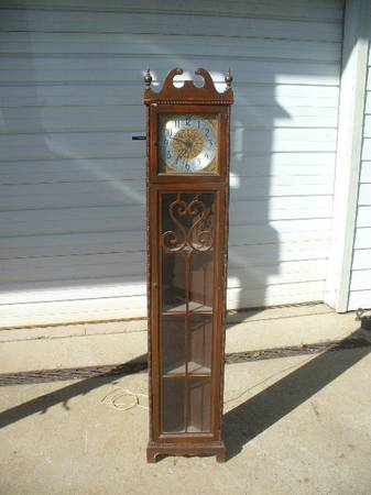 Mid Century corner clock 1