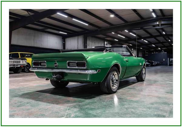 1968 Chevrolet Camaro Convertible / Números coincidentes 327 / 4 velocidades - $45,50063613357508739121