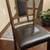 Warm Walnut Stain 7 Piece Dinning set with Leather Chairs. 5 thumbnail