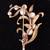 Circa 1950 Japanese .950 Gilt Silver & Pearl Brooch 4 thumbnail