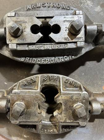 PIPE THREADER - Armstrong Co.  (2) $25 for both 1
