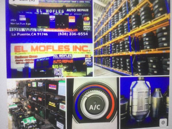 Set4 tires ST 205 75 15 TRAILER TIRES INSTALED BALANCE  ELMOFLES 1