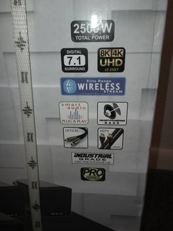 HOME THEATER WITH 82 INCH MITSUBISHI TV AND PREMIUM NEW SOUND SYSTEM - $1 (Jacksonville Southside)63471401359617122