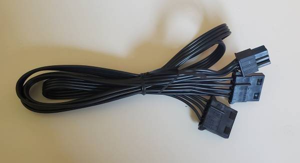 Modular Power Supply cable 4pin 2x Type3 Connectors 1
