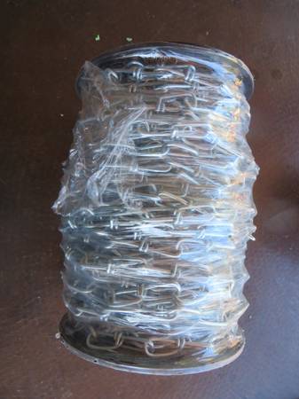 Campbell Tool Chain Double Loop Inco 2/0 Zinc Plated 155' Per Roll 1