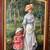 Incredible oil on canvas real painting of Renoir reproduction & easel! 5 thumbnail