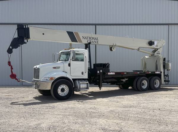 Peterbilt 335 Truck with National Crane 900A Crane 1