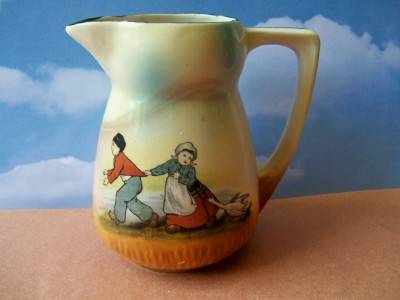 Vintage Austrian Porcelain Milk Pitcher 1