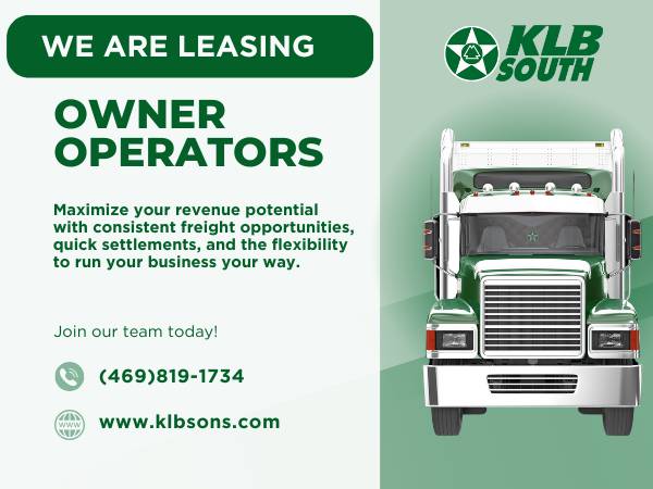 ✅OWNER OPERATORS: MAXIMIZE HOMETIME & REVENUE✅ 1