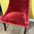 Red Velvet Accent Chair 15 thumbnail