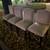 4 padded/backed kitchen island stools with covers 1 thumbnail