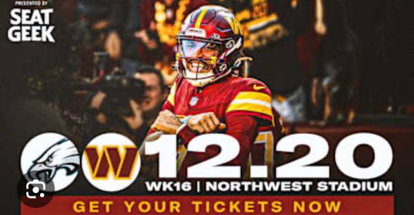 Commanders vs Eagles VIP 12/20/2025 1