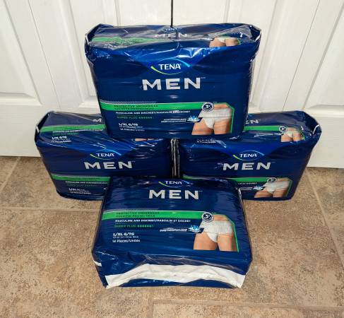 56 TENA Men Large Underwear Super Plus (A34) 1